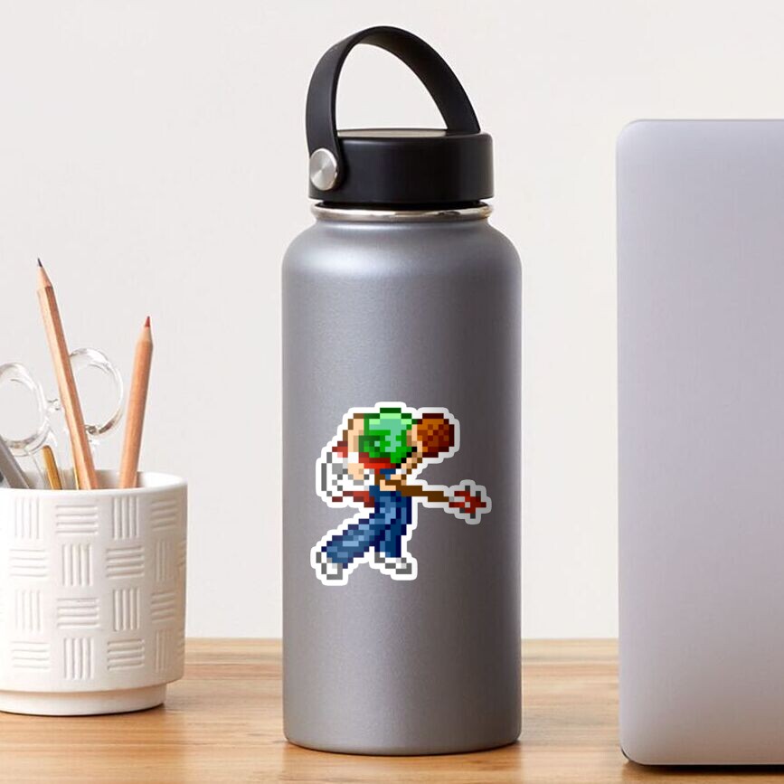 Scott Pilgrim 8-bit Pixel Art Sticker