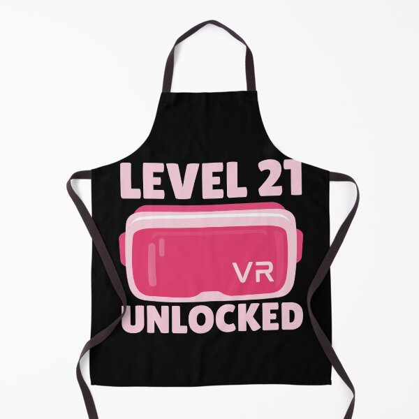 Item preview, Level 16 Unlocked VR Birthday Party Gift For Girls Party designed and sold by DadJokeDescript.