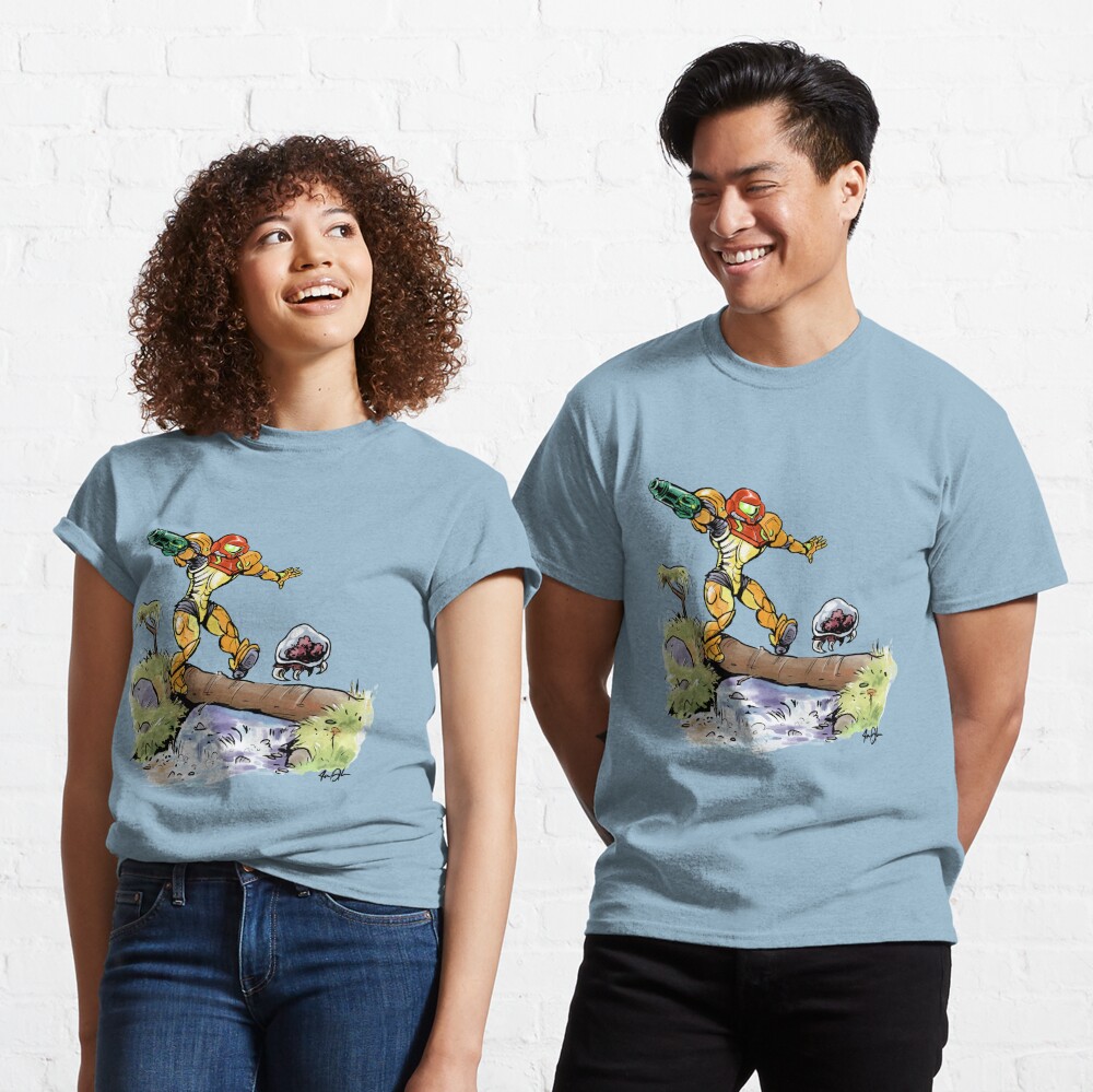 Discover Samus and Metroid Classic T-Shirt