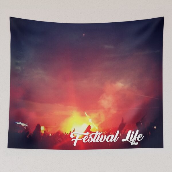Item preview, Festival life graphic tee 07 designed and sold by krygon.