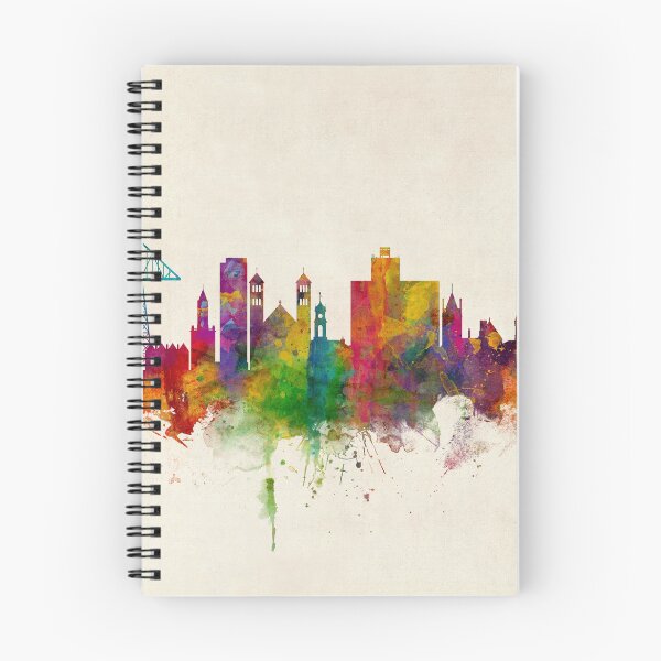 Item preview, Middlesbrough Inglaterra Skyline designed and sold by ArtPrints.