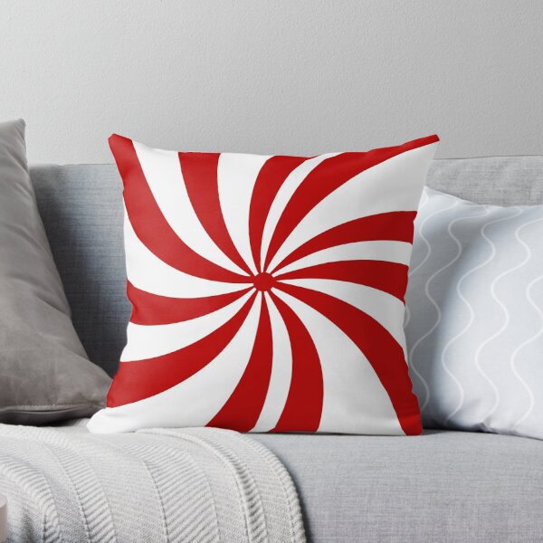 Candy Cane Pillows & Cushions for Sale | Redbubble
