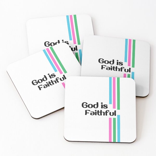Item preview, God Is Faithful designed and sold by bible-prints.