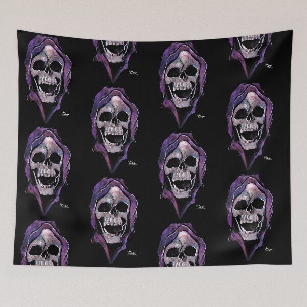 Item preview, Death - Grim Reaper - Skull designed and sold by Luke Tomlinson Artwork.