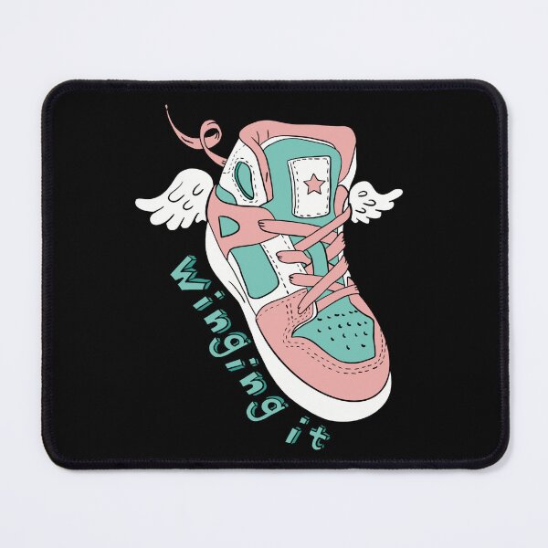 Item preview, Winging it retro shoe with wings designed and sold by SpiritedArtwork.