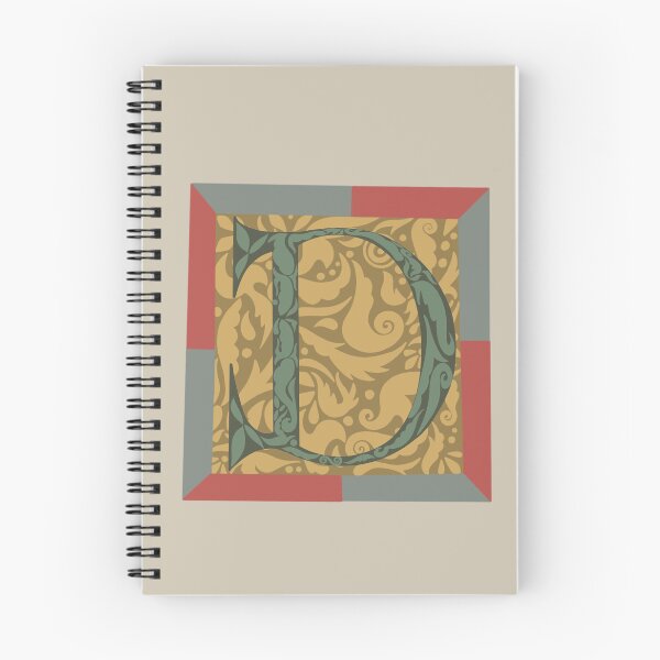 Item preview, Manuscript Lettering ‘D’ Early Irish Manuscript Illumination designed and sold by ChromaCass.