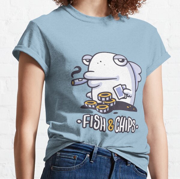 Cartoon Fish Joke T-Shirts for Sale