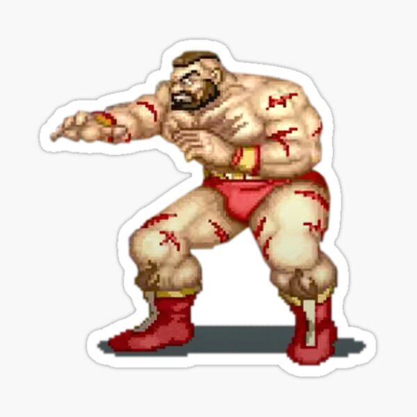 Rygeta (Street Fighter x Dragon Ball Z Mashup) Sticker – King of the Pin