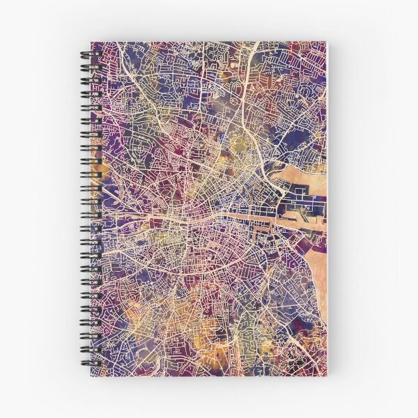 Item preview, Dublin Ireland City Map designed and sold by ArtPrints.