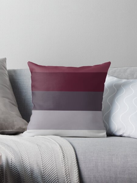 Burgundy and grey cushions best sale