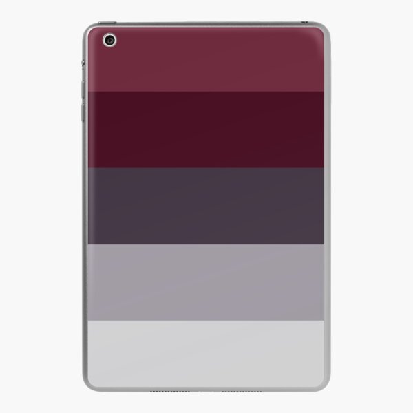 Preppy Trendy Winter Colors Ombre Grey Burgundy red plum stripes