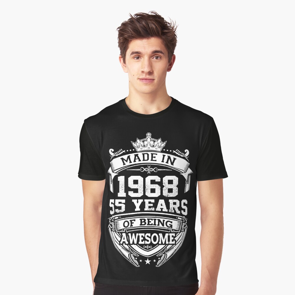 1968 Oakland A's Artwork: ICONIC® Men's 60/40 Blend T-Shirt