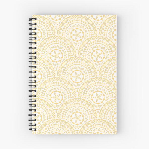 Item preview, Yellow mandala waves pattern designed and sold by BattaAnastasia.