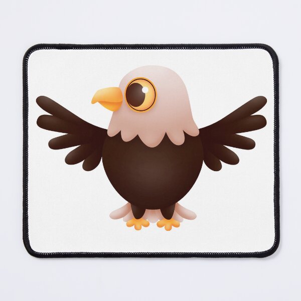 Item preview, Cartoon eagle designed and sold by Marharyta Pavliuk.