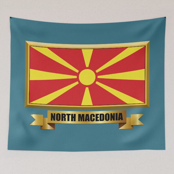 Item preview, NORTH MACEDONIA Gifts, Masks, Stickers & Products (4) designed and sold by mpodger.