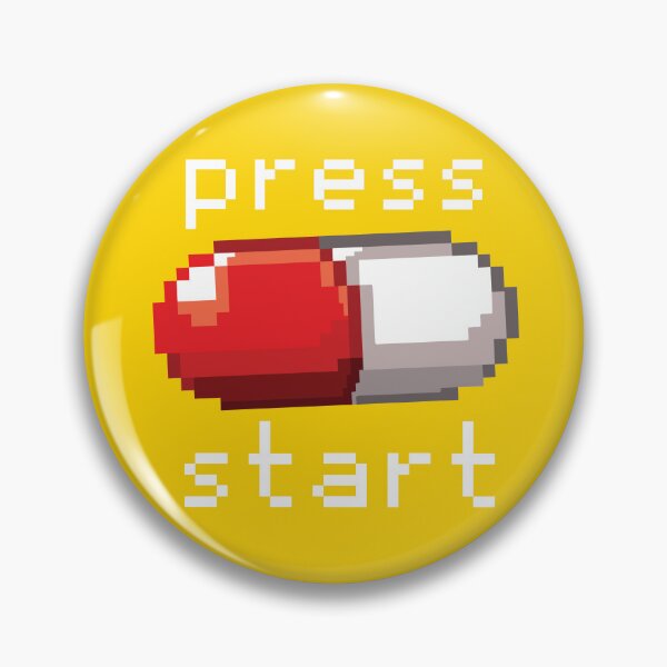 Item preview, Press Start Retro 8 Bit Gaming designed and sold by bennetthuskers.