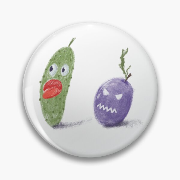 Item preview, •152•Sassy pickle and angry plum• designed and sold by SymetricPaterns.