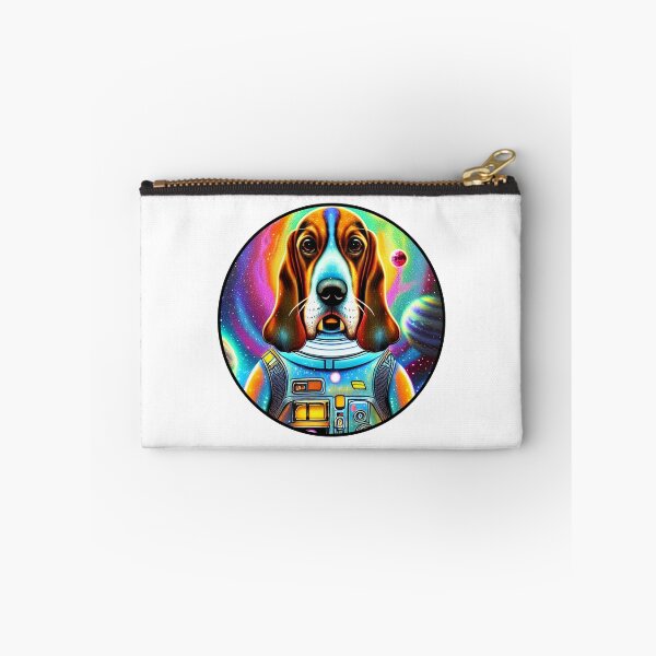 Item preview, Basset Hound Dog Space Cadet, Dog in Space, Guaranteed best gift for all dog lovers designed and sold by Galactic Fur Baby Federation.