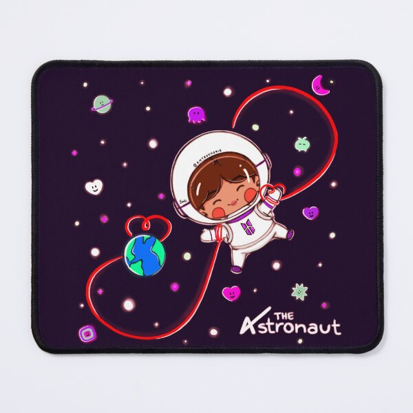 Item preview, Jin The Astronaut - Red string of fate designed and sold by art-by-emo.