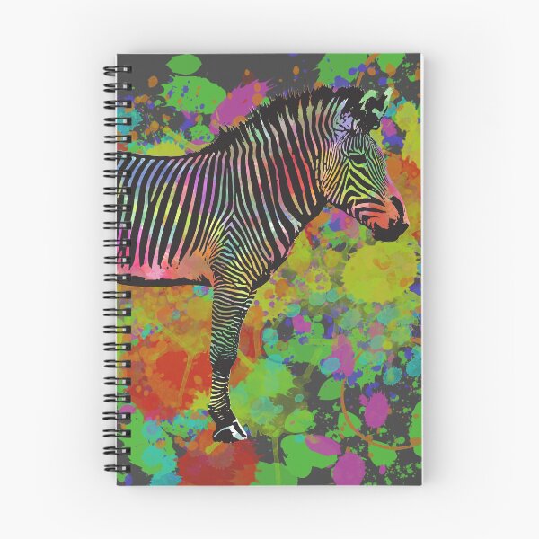 Item preview, Colourful Zebra designed and sold by bakkagirl.