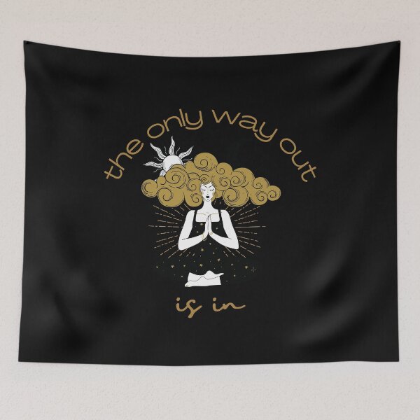 Item preview, Golden Inner Power Girl, The Only Way Out is in iPhone case designed and sold by MagicWolfStar.