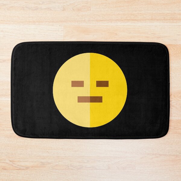Item preview, Poker face emoji - pixelated designed and sold by The-Meraki-Man.