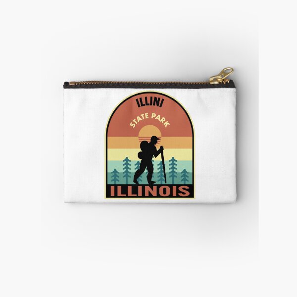 Item preview, Illini State Park Illinois Retro Hiking designed and sold by HalpinDesign.