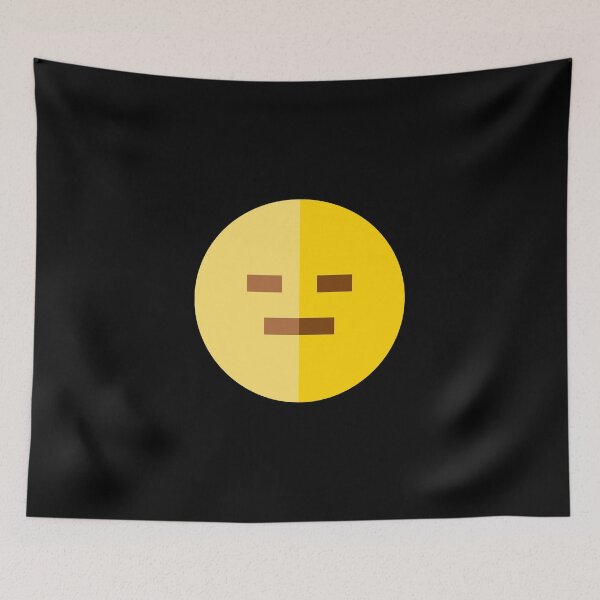 Item preview, Poker face emoji - pixelated designed and sold by The-Meraki-Man.