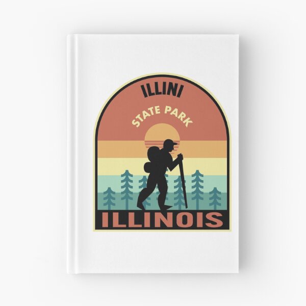 Item preview, Illini State Park Illinois Retro Hiking designed and sold by HalpinDesign.