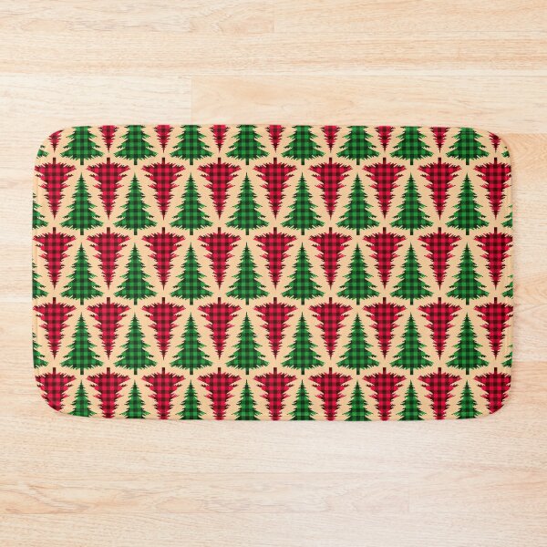 Item preview, christmas buffalo pattern of red and green  designed and sold by cutedream.