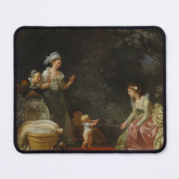 Item preview, The First Steps (1780) - Jean Honoré Fragonard, Marguerite Gérard designed and sold by SALON DES ARTS.
