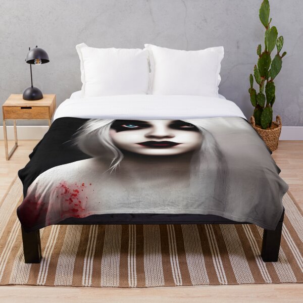 Item preview, Girl with white hair abstract designed and sold by Stratomi.