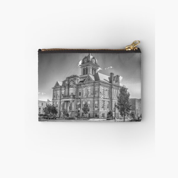 Item preview, Carroll County (Ohio) Court House in Black & White designed and sold by Bryan Spellman.