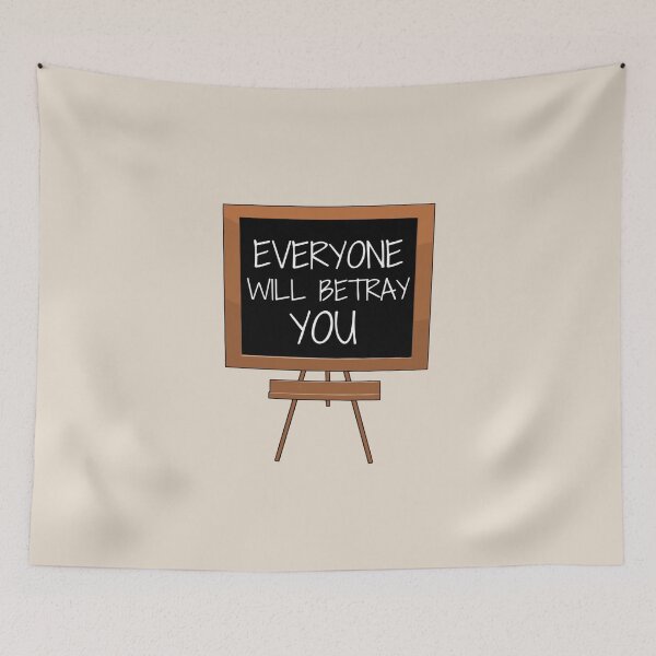 Item preview, Everyone will betray you| Taylor Swift| Anti-hero designed and sold by Lavannya.