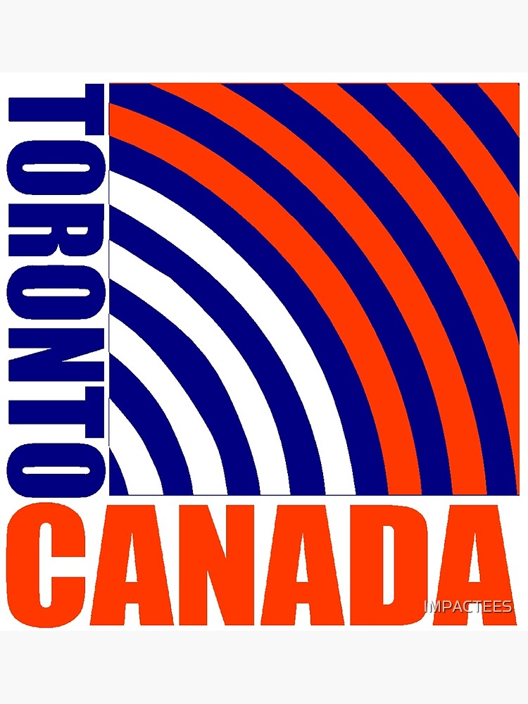 "TORONTO" Framed Art Print by IMPACTEES Redbubble