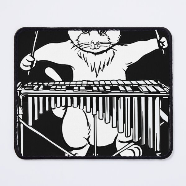 Item preview, Cat Playing Vibraphone T Shirt Jazz Marimba designed and sold by lalabsdodinev.