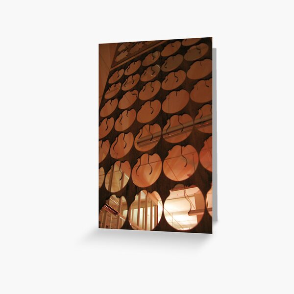 Original Room Divider Greeting Card