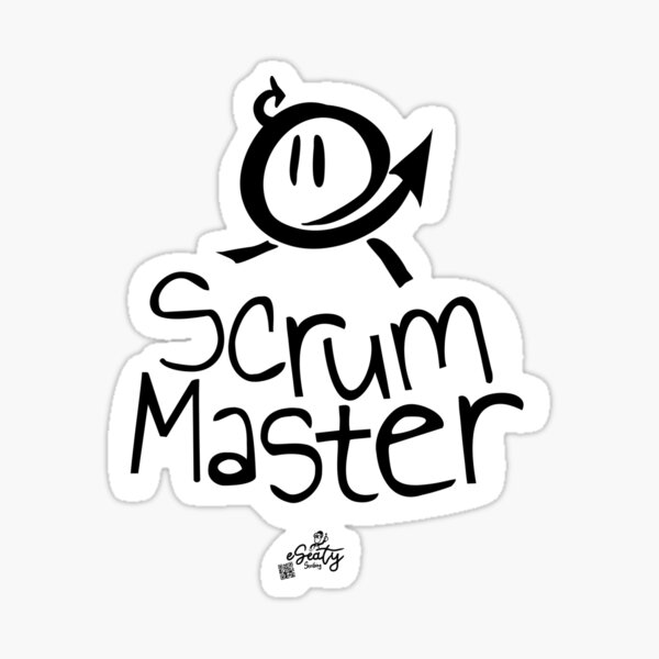 Item preview, Scrum Master designed and sold by eSeaty.