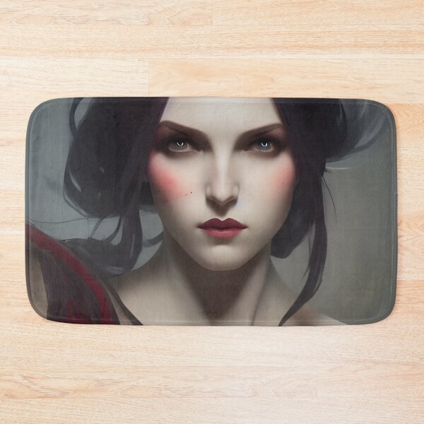 Item preview, Sexy Pale Brunette Vampire Dark Beautiful Artwork designed and sold by Eliteijr.