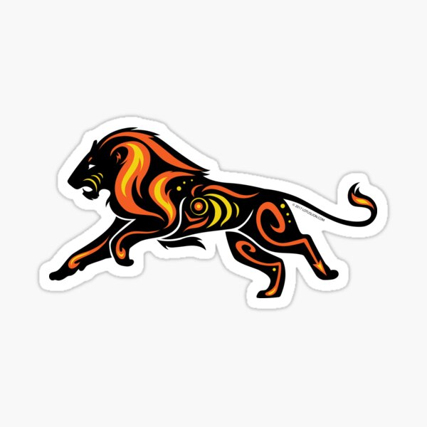 Fire in Me Sticker