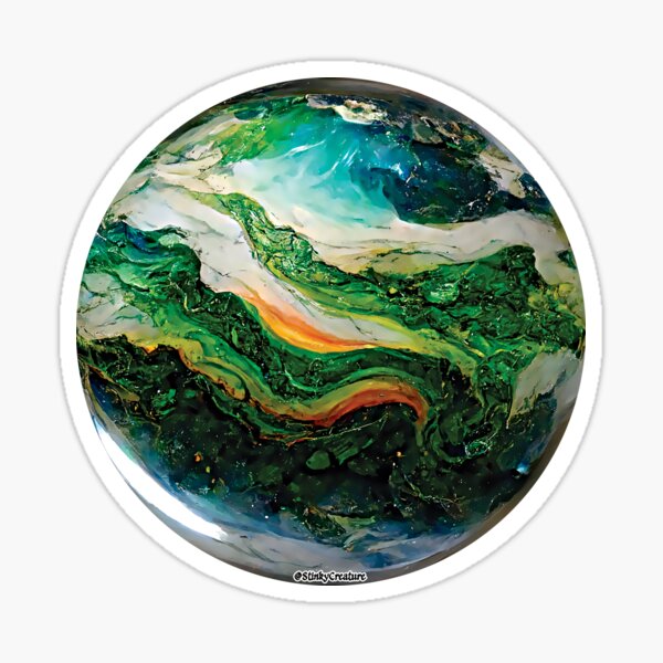 Planet E-5 Sticker