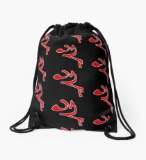 EddsWorld Red Army Drawstring Bag