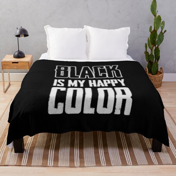 Item preview, Black is my happy color designed and sold by Latenighttalkin.