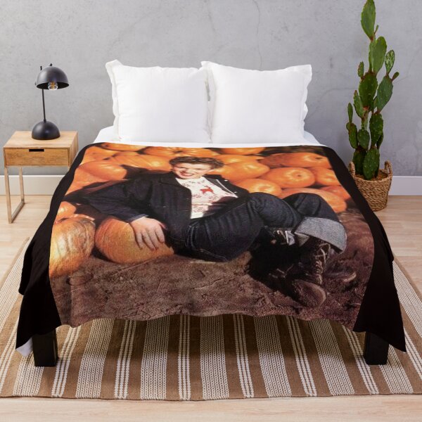 Item preview, The Farmer Girl and the Halloween Pumpkins designed and sold by VintageManiac.