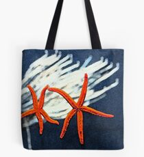 Starfish & Corel Tote Bag