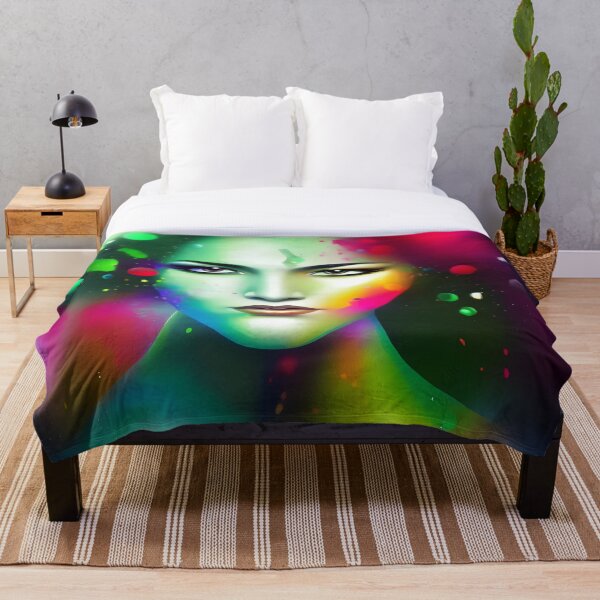 Item preview, Nervous girl abstract designed and sold by Stratomi.