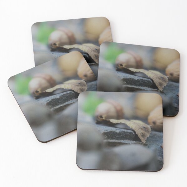 Item preview, Autumn Acorns and Fallen Leaf designed and sold by Nalinne Jones.