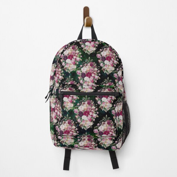 Item preview, Flowers in a diamond floral pattern, decorative pattern, modern design, flowers repeat pattern, dark green floral designed and sold by ZeinabTaha.