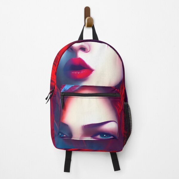 Item preview, Blue red sorrow abstract designed and sold by Stratomi.