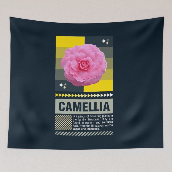 Item preview, Street Wear Flower:  Camellia 'Flowering Plants' designed and sold by Viability Creative.